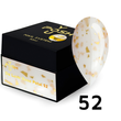 Cover Base - Без ТРО YOU POSH (50 ml). №52 - Насичена молочна з золотою поталлю baseposh50052 фото