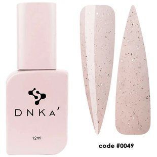 DNKa' Liquid Acrygel (12 ml). #0049 - Бежевий з шимером LAD0049 фото