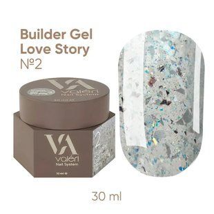 BUILDER GEL LOVE STORY VALERI (30 ml). №02 NEW30VLSG-02 фото
