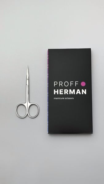 Ножиці професійні для кутикули PROFF HERMAN &ndash; PROFF 2 (105/29) proff2 фото