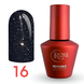 Гель лак - Без ТРО Roks 6 ml. №16 - Темно-синій з блискітками COLR16 фото