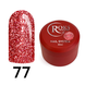 Cover Base - Без ТРО ROKS 30ml. №77 - Червона світловідбиваюча CBR30077 фото 1