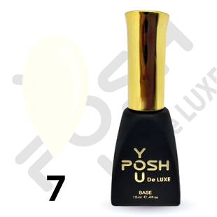 Cover Base - Без ТРО YOU POSH 12 ml. №7 - Біла-молочна baseposh12007 фото