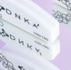 Міні-баф для нігтів DNKa' Half Moon 100/180 грит, 10 шт NBDM10-18-1 фото 2