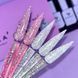 Гель лак DNKa, 12 ml Color #0107 - Світловідбиваючий світло-рожевий GPDC0107 фото 2