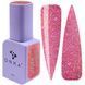 Гель лак DNKa, 12 ml Color #0107 - Світловідбиваючий світло-рожевий GPDC0107 фото