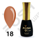 Гель лак - Без ТРО YOU POSH (7 ml). №18 - Нюдовий з рожево-бежевим підтоном colorposh18 фото