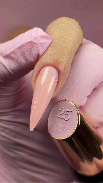 Гель лак - Без ТРО Steffani Color Gel polish №25 (9мл) - Пастельний рожевий SGP09-25 фото