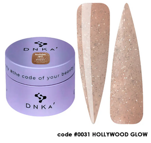 Builder Gel Dnka Hollywood Glow Collection №31 BGD0031 фото