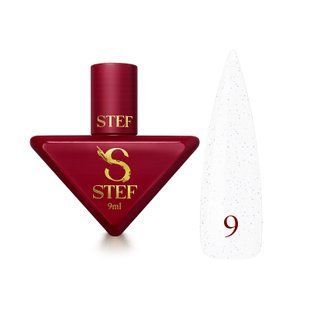 Rubber Base French(9мл). №9 - Молочна з блакитним шимером SCB09-09 фото