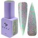 Гель лак DNKa, 12 ml Color #0110 - Світловідбиваючий світло-зелений GPDC0110 фото