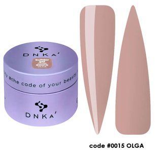 Builder Gel DNKa, (15 ml). #0015 - Коричнево-бежевий BGD1515 фото