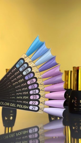 Гель лак - Без ТРО YOU POSH (7 ml). №21 - Блідо-бузковий colorposh21 фото