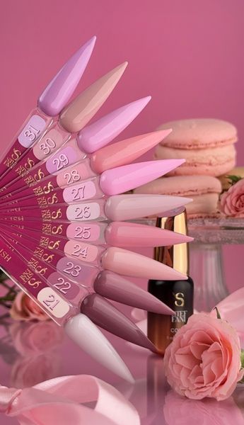 Гель лак - Без ТРО Steffani Color Gel polish №27 (9мл) - Ніжно-рожевий SGP09-27 фото