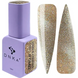 Гель лак DNKa, 12 ml Color #0162 - Світловідбиваючий золотистий - Котяче око GPDC0162 фото 1