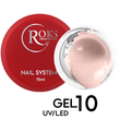 Builder Gel ROKS 15 мл №10 - Бежевий BGELR1510 фото