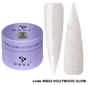 Builder Gel Dnka Hollywood Glow Collection №33 BGD0033 фото