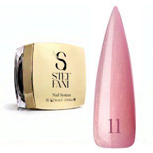 Steffani Builder Gel 11 (50мл) - Молочно-рожевий з шимером SBGel50-11 фото