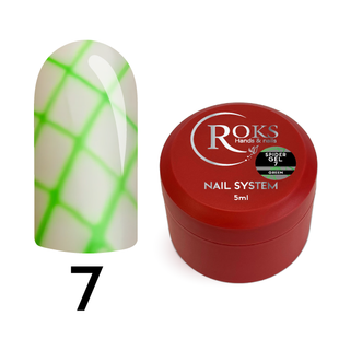 Spider Gel, ТМ "ROKS" 5 g #7 Зелений SPIDERROKS5 фото