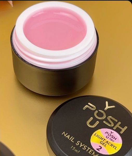 Light Acryl Gel YOU POSH (15 ml). №2 lagyouposh2 фото