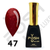 Cover Base - Без ТРО YOU POSH 12 ml. №47 - Насичена червона з глітером baseposh12047 фото