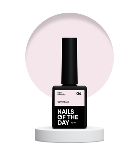 Base NAILSOFTHEDAY Cover NEW Formula № 04, 10 мл НФ-00019243 фото