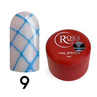 Spider Gel, ТМ "ROKS" 5 g #9 Блакитний SPIDERROKS7 фото