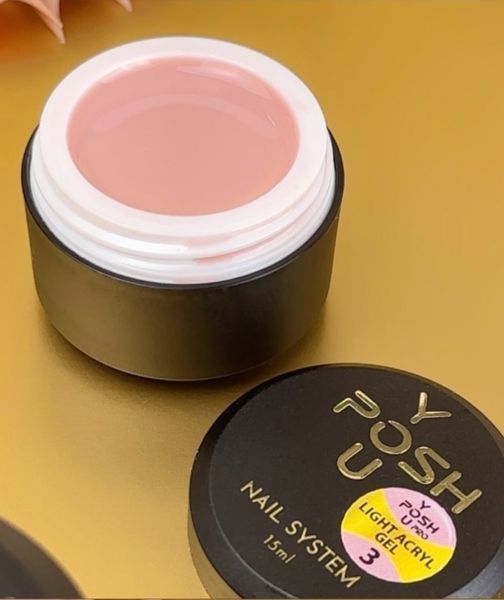 Light Acryl Gel YOU POSH (15 ml). №3 lagyouposh3 фото