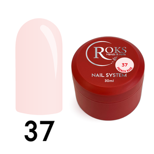 Cover Base - Без ТРО ROKS 30ml. №37 - Молочно-лілова CBR30037 фото