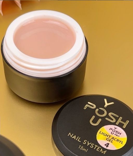 Light Acryl Gel YOU POSH (15 ml). №4 lagyouposh4 фото