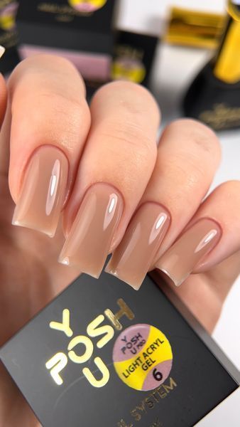 Light Acryl Gel YOU POSH (15 ml). №6 lagyouposh6 фото