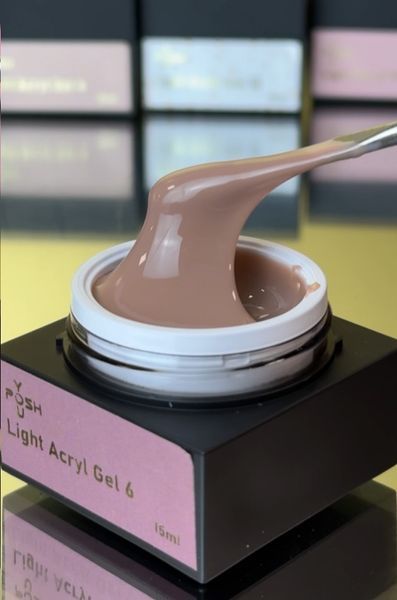 Light Acryl Gel YOU POSH (15 ml). №6 lagyouposh6 фото