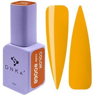 Гель лак DNKa, 12 ml Color #0068 - Апельсиновий GPDC0068 фото