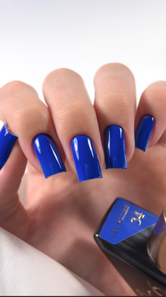Гель лак - Без ТРО Steffani Color Gel polish №34 (9мл) - Волошково-синій SGP09-34 фото