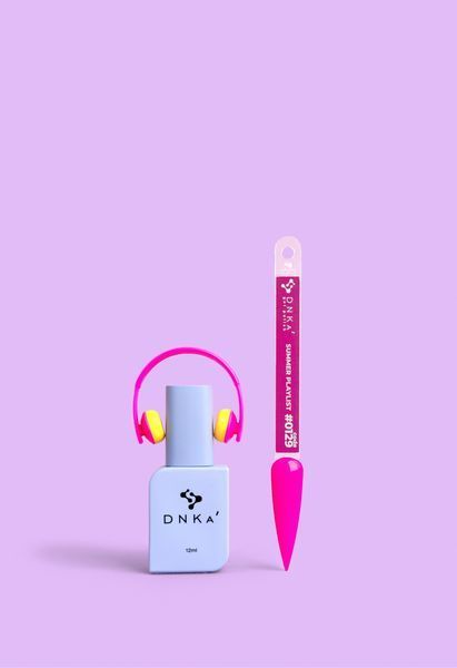 Гель лак DNKa, 12 ml Color #0129 - Рожевий Barbie GPDC0129 фото