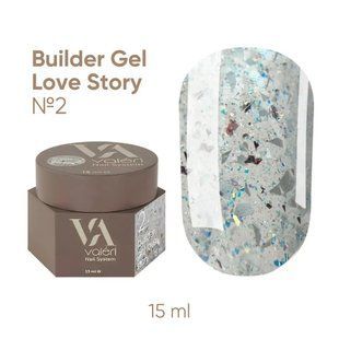 BUILDER GEL LOVE STORY VALERI (15 ml). №02 NEWVLSG-02 фото