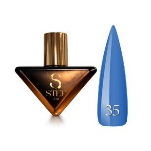 Гель лак - Без ТРО Steffani Color Gel polish №35 (9мл) - Волошковий SGP09-35 фото