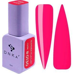 Гель лак DNKa, 12 ml Color #0130 - Яскраво-рожевий GPDC0130 фото