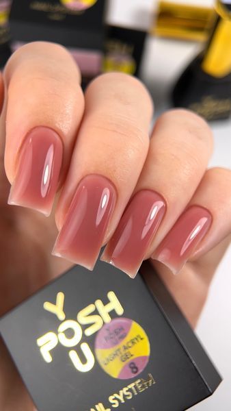 Light Acryl Gel YOU POSH (15 ml). №8 lagyouposh8 фото
