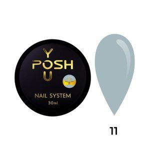 Cover Base - Без ТРО YOU POSH (30 ml). №11 - Сіро-голуба baseposh30011 фото