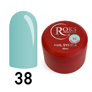 Cover Base - Без ТРО ROKS 50ml. №38 - Світло-бірюзовий CBR50038 фото