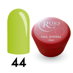 Cover Base - Без ТРО ROKS 30ml. №44 - Неонова лаймова CBR30044 фото
