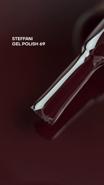 Гель лак - Без ТРО Steffani Color Gel polish №69 (9мл) - Яскраво-жовтий SGP09-69 фото