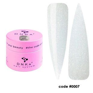 Liquid Acrygel DNKa, (15 ml). #0007 - Молочнийз шимером LAD0007-15 фото