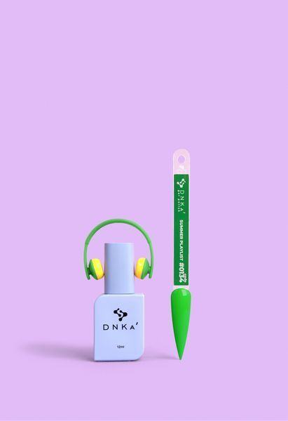 Гель лак DNKa, 12 ml Color #0134 - Неоновий-салатовий GPDC0134 фото
