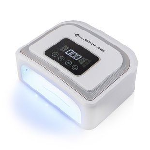 Лампа для манікюру LEDME 5В 120W SILVER з акумулятором ledme5Bs фото