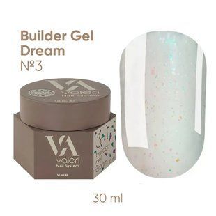 BUILDER GEL DREAM COLLECTION VALERI (30 ml). №03 NEW30VDBG-03 фото