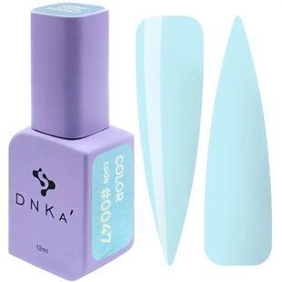 Гель лак DNKa, 12 ml Color #0047 - Блідо-блакитний GPDC0047 фото