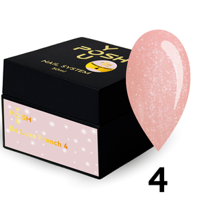 Cover Base - Без ТРО YOU POSH (50 ml). №4 - Рожево-бежева з сріблястим шимером baseposh50004 фото