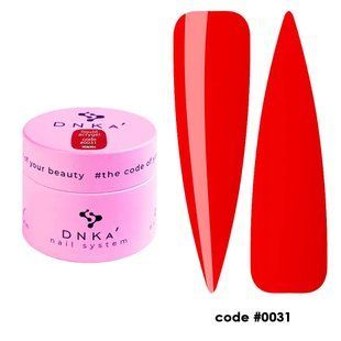 Liquid Acrygel DNKa, (15 ml). #0031 - Світлий яскраво-червоний LAD0031-15 фото